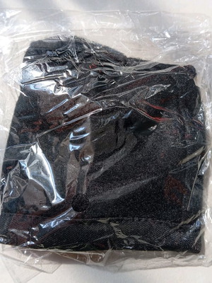 Περικάρπιο πορτοφόλι καινούργιο, μαύρο