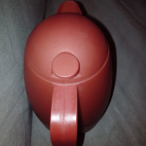 Melitta thermal jug used, red color 500 ml