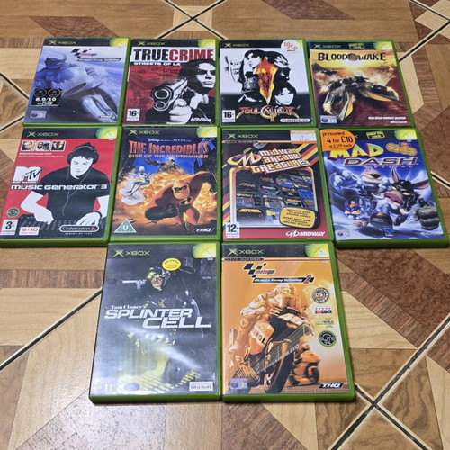 Xbox Classic (Original) used 10 game discs