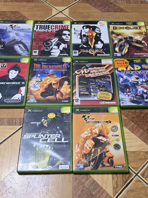 Xbox Classic (Original) μεταχειρισμένα 10 παιχνίδια σε δίσκους