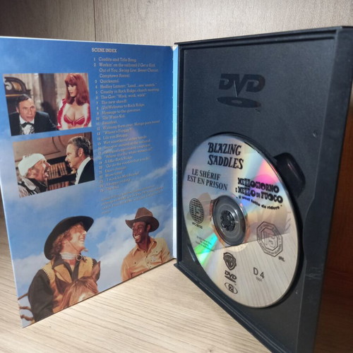 Blazing Saddles DVD with English subtitles