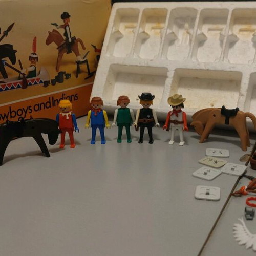 Playmobil Playpeople 1730 WSTRN 02 used