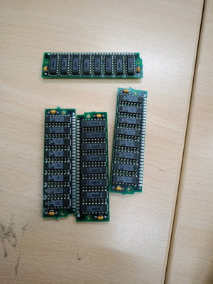 1mb RAM 30pin for Atari/PC/Mac used, set of 4x256mb
