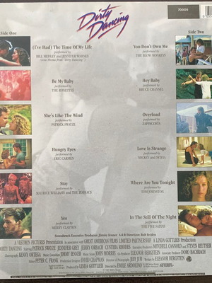 Dirty Dancing Original Soundtrack μεταχειρισμένο, πρώτη κυκλοφορία 1987