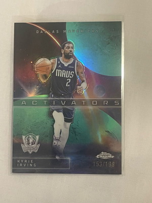 Kyrie Irving Activators card like new Topps