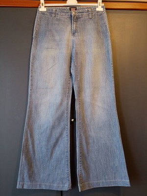 Newtone Jeans γυναικείο τζιν παντελόνι καμπάνα μέγεθος 28 σαν καινούργιο