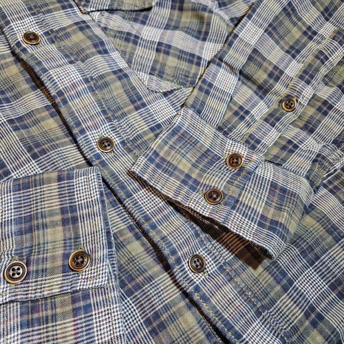 Hilfiger Denim men's checked shirt size M like new