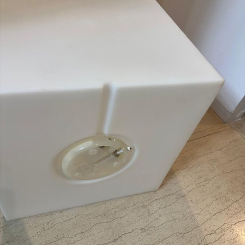 Linea Light Box floor lamps like new, set of 9 cubes 45cm