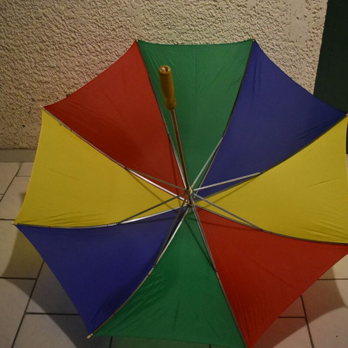 Colorful collectible umbrella new from Clorets chewing gum