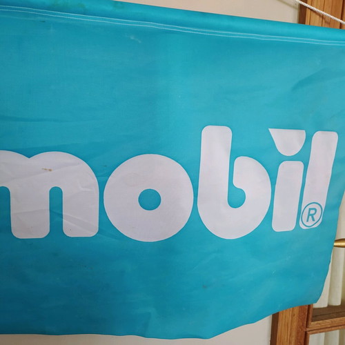 Playmobil banner like new from store display