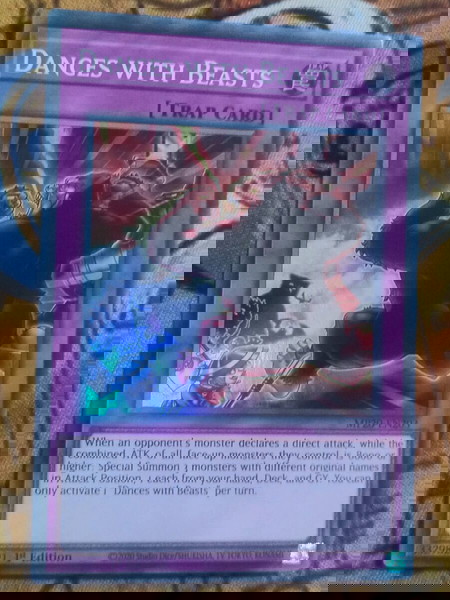 Dances With Beasts (Super Rare, Yugioh)
