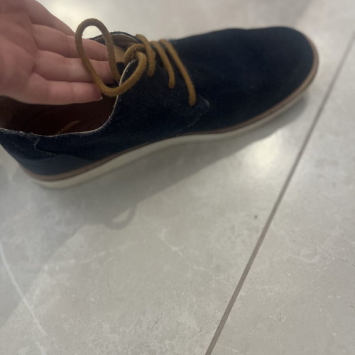 Castor men's shoes used, blue, size 41