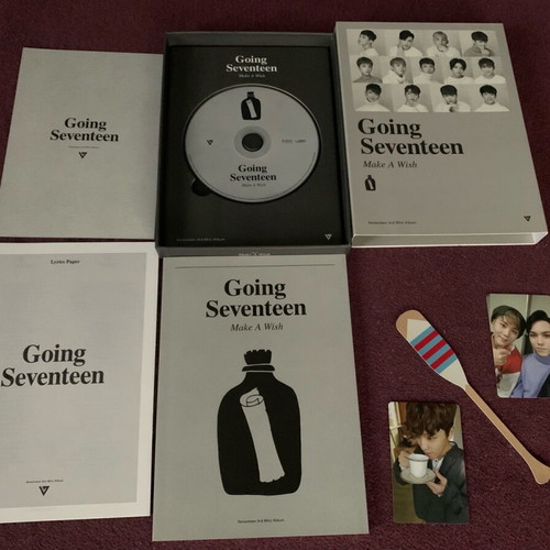 Going Seventeen Kpop album with CD and photocards