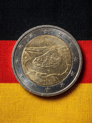 Επετειακό νόμισμα 2 ευρώ Γερμανίας Saarland 2025