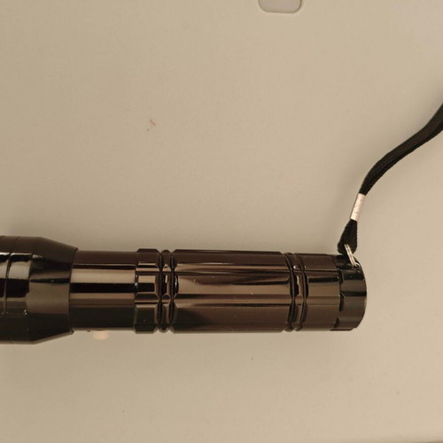 Flashlight with 16 LED used, black, small and powerful