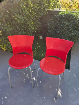 Καρέκλες εσωτερικού και εξωτερικού χώρου δύο τεμάχια σαν καινούργιες