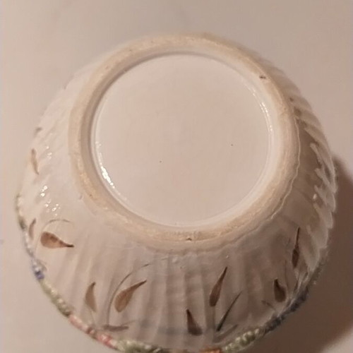 Handmade ceramic vase from the 70s used