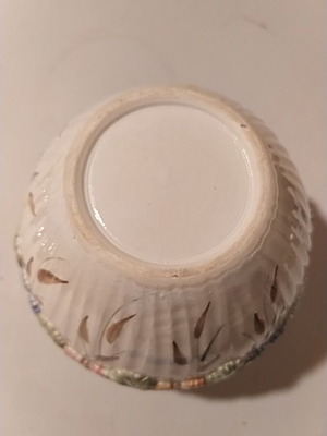 Handmade ceramic vase from the 70s used