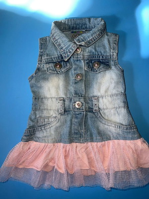 Baby dress for girl 6 months used
