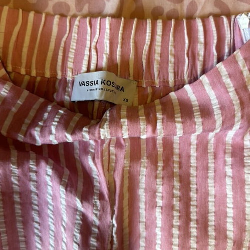 Vassia Kostara striped shirt, loose fit, size S/M