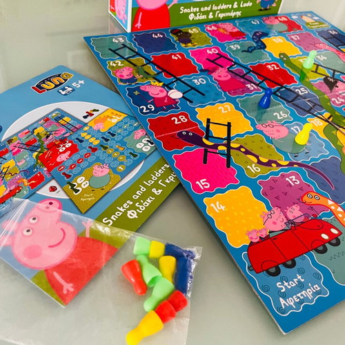 Peppa Pig Snakes and Ladders & Ludo board game