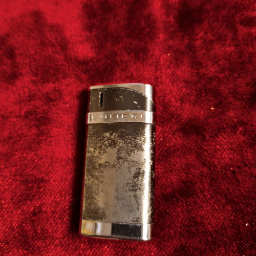 Colibri vintage lighter used, functional with metal body