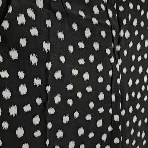 Mango women's summer pants like new, black with white patterns