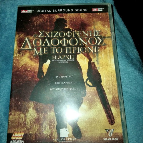 The Texas Chainsaw Massacre: The Beginning DVD used, thriller with subtitles