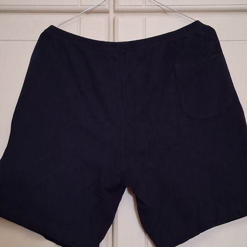 Cotton shorts XL like new, black and blue