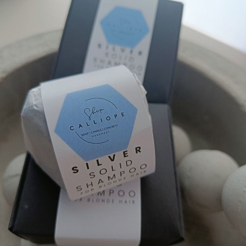 Silver Solid Shampoo for Blonde Hair new 67g