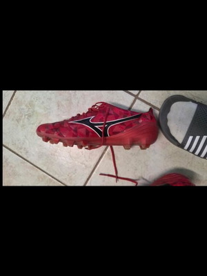 Mizuno Alpha II ποδοσφαιρικά παπούτσια, μεταχειρισμένα, μέγεθος 42-43