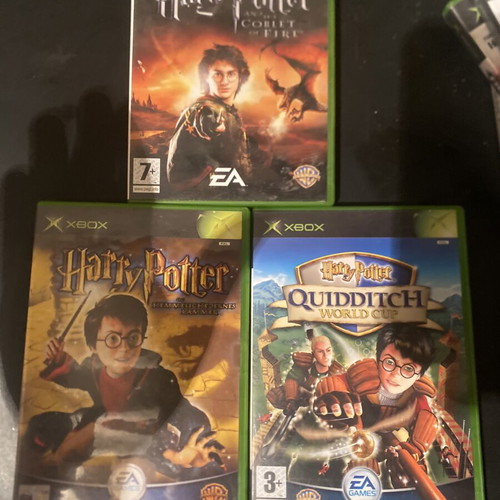Lot of 3 Harry Potter Xbox classic games