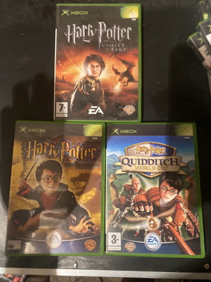 Lot of 3 Harry Potter Xbox classic games