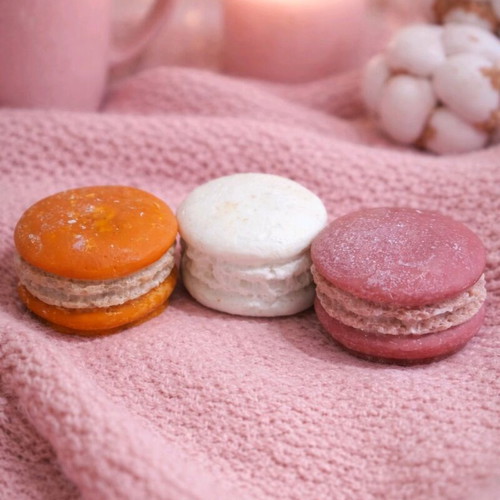 Wax melts macaroons 50g 3pcs made of soy wax made to order
