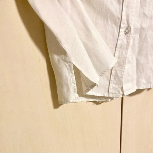 Linen women's shirt Capalbio white like new, size L