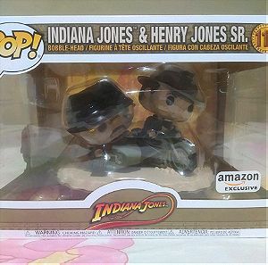 Funko pop Ride - Indiana Jones & Henry Jones SR. (Amazon exclusive)