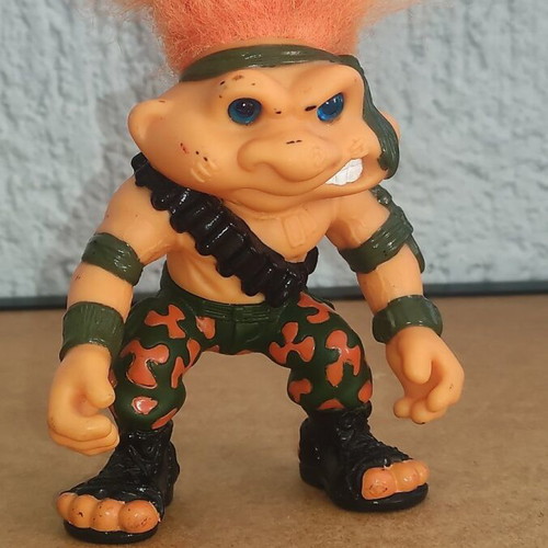 Hasbro Vintage Battle Trolls Sgt. Troll Figure 1992