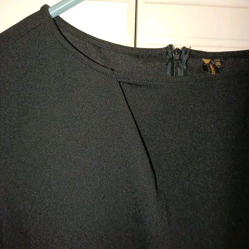 Shein black midi dress like new, size XXL