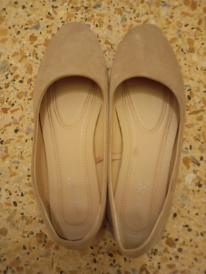 Jenny Fairy beige ballerina flats