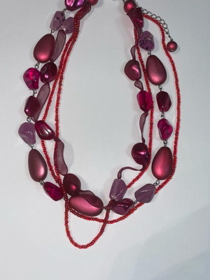 Necklace like new faux