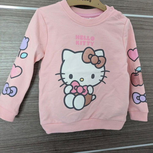 Hello Kitty sweatshirt with glitter like new