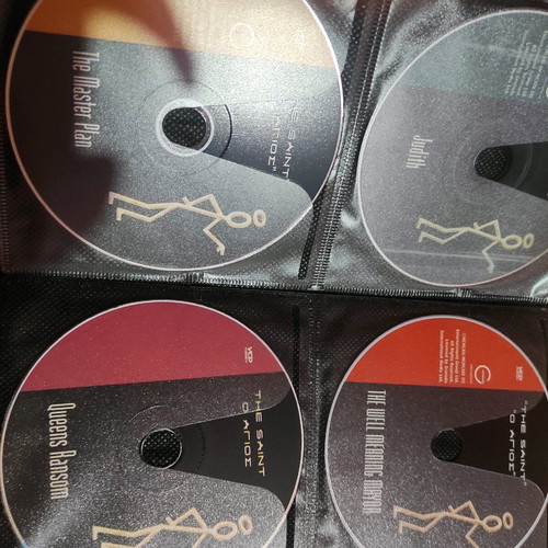 The Saint DVD like new, pack of 45, in case with sleeves