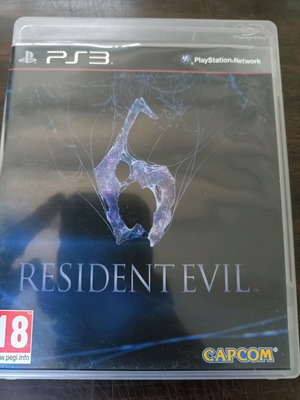 Resident Evil 6 PS3 game like new with case and booklet