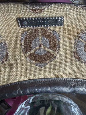Forel crossbody bag like new, beige