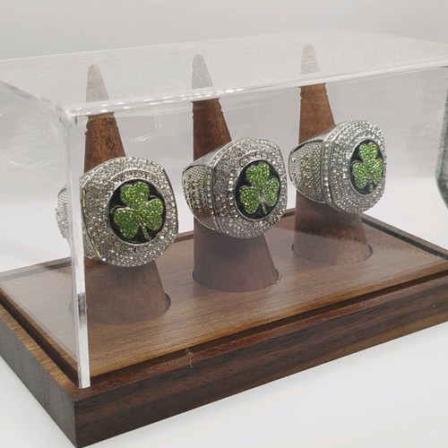 Panathinaikos basketball collectible ring collection, green