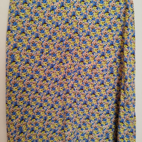 Zara maxi skirt with floral print, XL