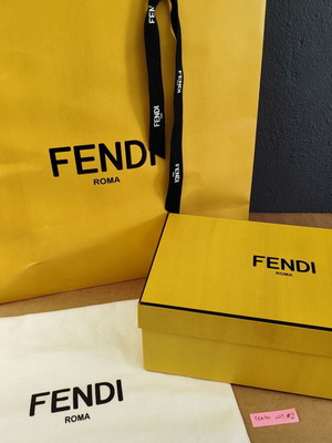 FENDI Paper Bag, Packaging Box and Dustbag used