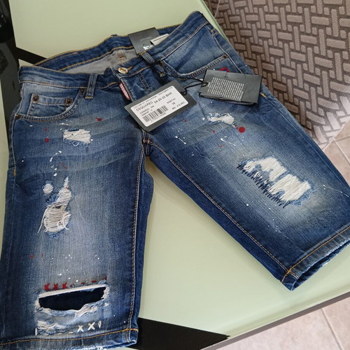 Dsquared2 denim shorts new, size XXS, blue