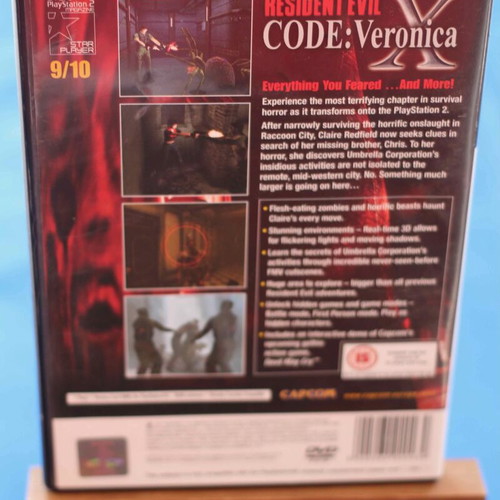 Resident Evil Code: Veronica X PlayStation 2 like new