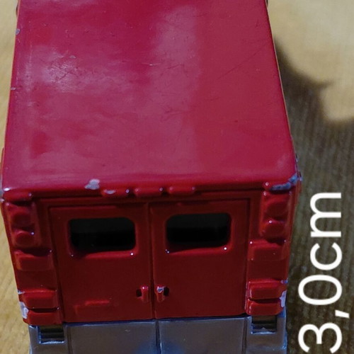 Matchbox Ambulance MB679 red toy vehicle